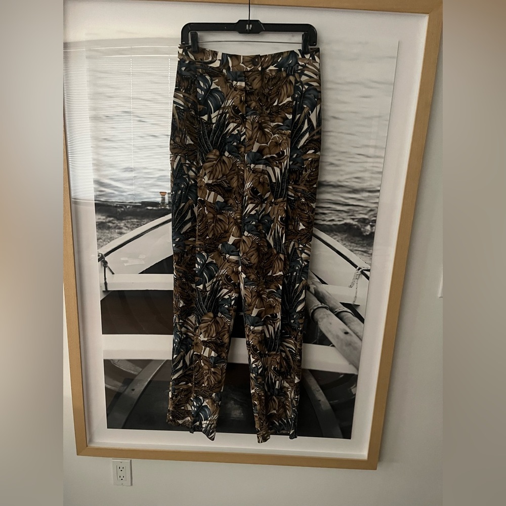 Salvatore Ferragamo Silk Pants
